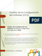 Gestión de La Configuración Del Software (GCS)