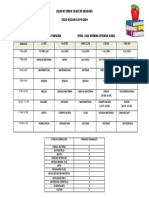 Horario Tercero PDF