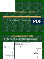 Sheetpile 2 (Anchored Sheet Pile)