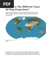 What Are The Different Types of Map Projections