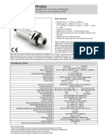 Tphada: Transmitter For High Pressure With Digital Auto-Zero & Span