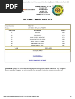 Your Marksheet Maharashtra State Board Of Secondary And Higher Secondary Education Hsc Examination Results 2019