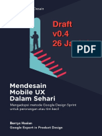 Mendesain Mobile UX Dalam Sehari Untuk Pemula Oleh Borrys Hasian DRAFT v0.4 26 January 2019