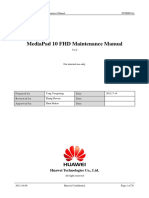 Mediapad 10 FHD Maintenance Manual: Huawei Technologies Co., LTD
