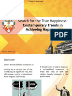 Contemporary Trends in Achieving Happiness