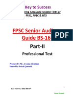 Senior Audit Guide