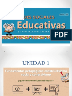 Unidad 1: Redes Sociales Educativas