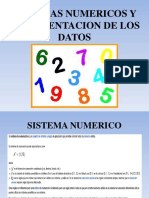 Sistemas numéricos y representación de datos en