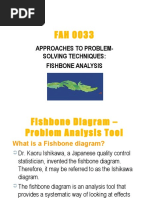 Approaches To Problem-Solving Techniques: Fishbone Analysis