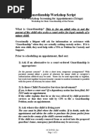 QCAT Guardianship Application Form | PDF | Legal Guardian | Dementia