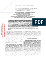 Proteins and Trypsin Inhibitors in Seeds of Various Plants