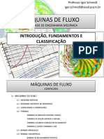 Máquinas de fluxo: turbinas, bombas e ventiladores - Professor Igor Schmidt