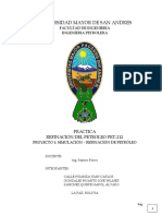 Proyecto 1 Simulacion Refinacion de Petroleo PDF
