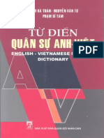 SÁCH - Từ Điển Quân Sự Anh Việt (Phạm Bá Toàn Các TG) -Đã Mở Khóa