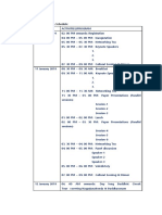 Tentative Program Schedule (Final)