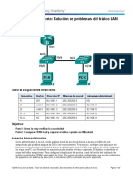 5.3.3.2 Lab - Troubleshoot LAN Traffic Using SPAN PDF