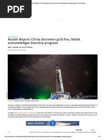 Rocket Report: China Discovers Grid Fins, NASA Acknowledges Starship Program