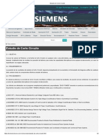 Estudio de Corto Circuito Siemens