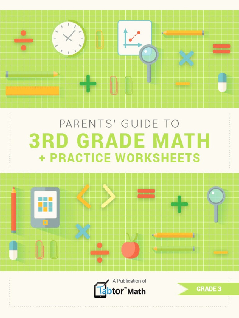 3rd Grade Math: Common Core Guide | PDF | Common Core State Standards ...
