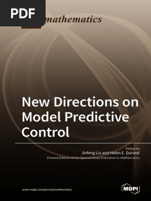 New Directions On Model Predictive Control Pdf Control Theory Mathematical Model