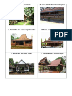 Rumah Adat Banten "Badui" 10. Rumah Adat Madura "Tanean Lanjhan"