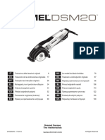 Manual de Instrucciones Dremel DSM20 PDF