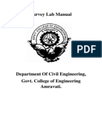 Survey Lab Manual: Civil Engineering Guide