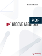 Groove Agent SE 4 Operation Manual English PDF