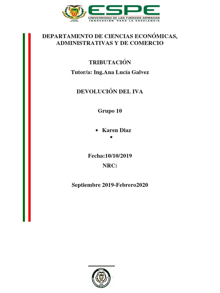 Requisitos para Devolución del IVA | PDF | Impuestos | Contabilidad
