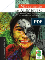 Mas Cemento Menos Alimento II Informe Sobre El Derecho A La Alimentación en La Sabana Corporacion Cactus