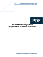 Guia Metodologica de Preparados Fitofarmaceuticos