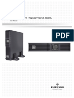 Liebert Gxt4 UPS 120V/208V 500VA-3000VA: User Manual