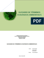 Glosario de Terminos Ecologia PDF