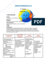 Unidad de Aprendizaje La Tierra