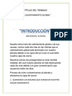 Calentamiento Global