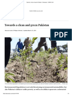 Towards a Clean Green Pakistan - Improving Environmental Protection