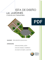 Propuesta de Diseño de Jardines