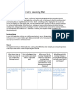 W04 ApplicationActivity LearningPlan Sample