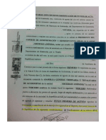 Acta de Asanble Que Acuerda La Cancelacion de Representante Legal