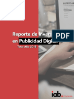 Resumen Ejecutivo Inversión en Publicidad Digital Colombia Ano 2018