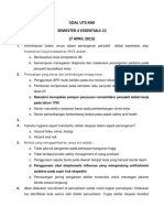 Soal Uts Kmi Semester 4 Essentials 13 (7 APRIL 2015)