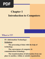 Introduction To Computers