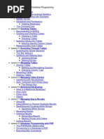 SQL 1 Introduction To Database Programming v1 PDF