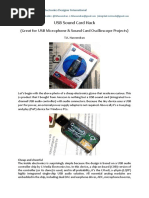 USB Sound Card Hack