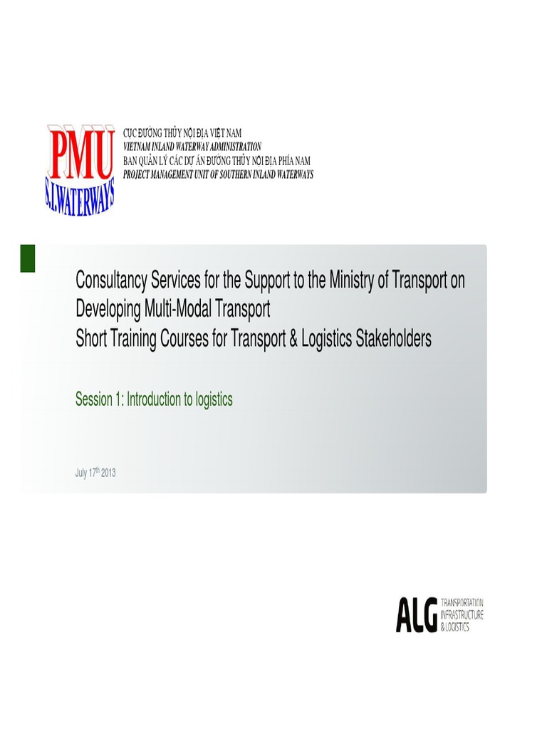 Multi-Modal Transport Training Overview | PDF | Logistics | Trade