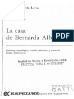 Introducción a Yerma y La Casa de Bernarda Alba- Emiliozzi