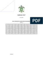 Vestibular 2017 prova conhecimentos gerais