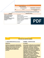 Caracterizacion de Procesos