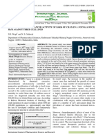 Evaluation of Anti - Cancer Activity of Bark of Crataeva Nurvala Buch. Ham Against Three Cell Lines