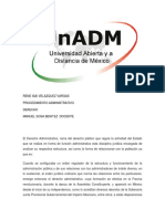 Rene Isai Velazquez Vargas Procedimiento Administrativo Derecho Manuel Sosa Benitez Docente